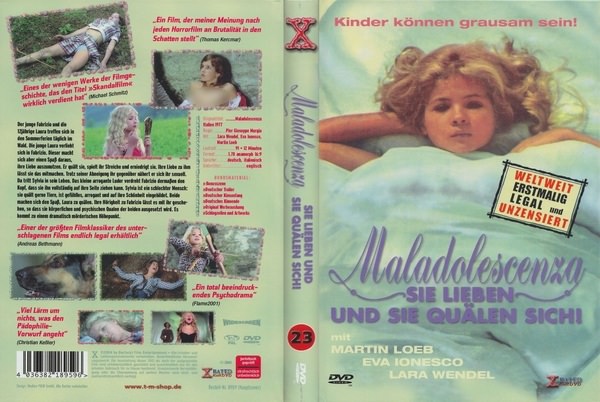 A film about a difficult age - Maladolescenza (1977)