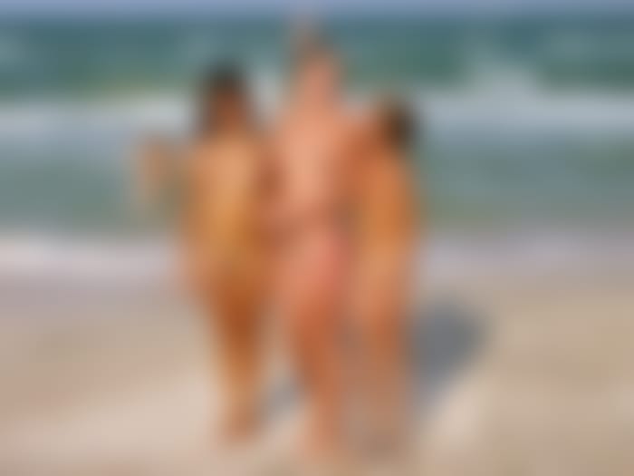 Nudist resort on the Black Sea beach Varna Bulgaria