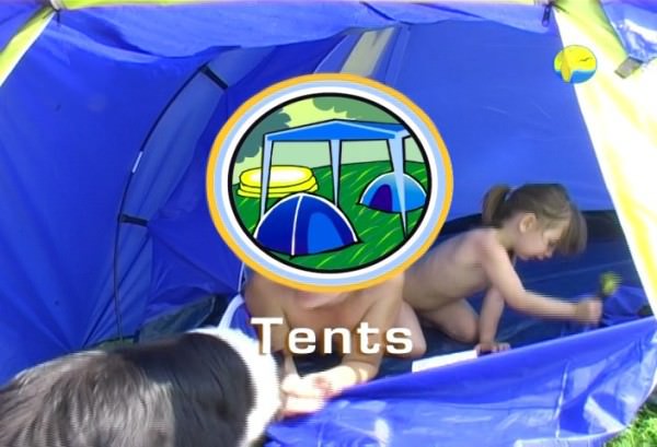 Tents - Naturist freedom family nudism video [720×480 | 01:11:28 | 2.1 GB]