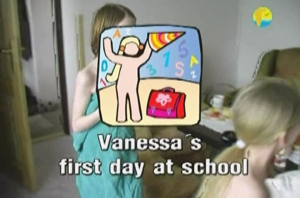 Vanessa First Day at School - teen girls nudists video [720x576 | 01:01:13 | 1,7 GB]