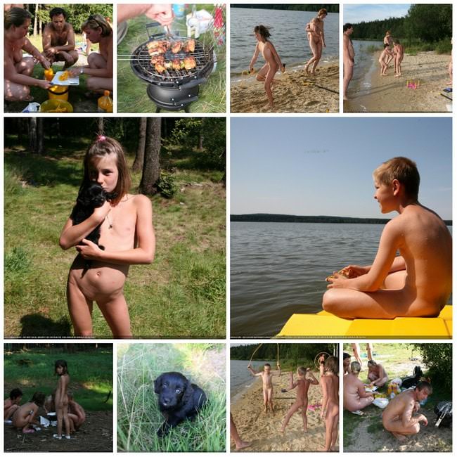Family nudism gallery, young and adult nudists photos