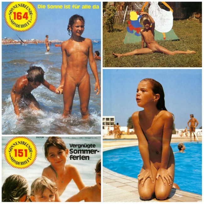 Beautiful photo retro nudists Germany magazine  – Sonnen freunde [FKK bilder]