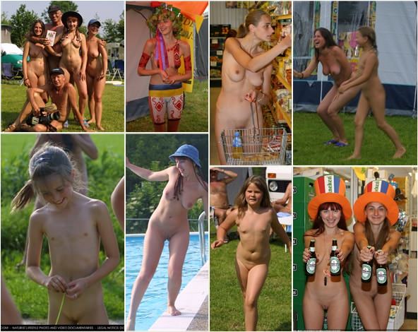 Nudist club in Holland photo
